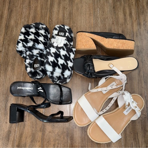 Jeffrey Campbell Shoes - Women’s sz 8 Sandal and Heel Bundle Jeffrey Campbell Steve Madden Marc fisher